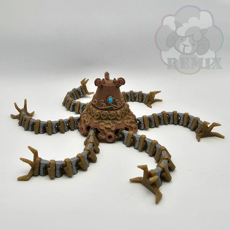 Ancient Guardian – Flexi Articulated Monster with rotating head (Zelda Breath of the Wild)
