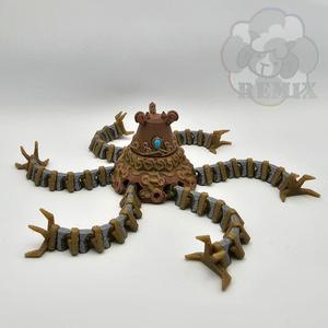 Ancient Guardian - Flexi Articulated Monster with rotating head (Zelda Breath of the Wild)