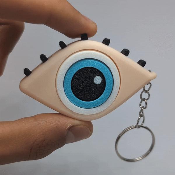 Eye Gyroscope Keychain