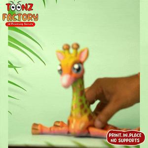 CUTE GIRAFFE  & BABY GIRAFFE ARTICULATED