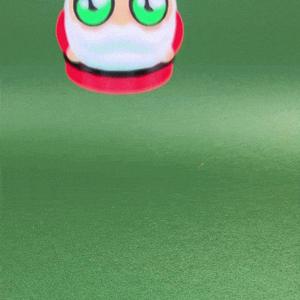 Kawa-Eyes! Santa (keychain & fidget) 🎅🏻