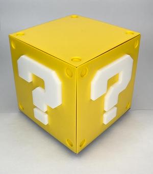 Mario Magnetic Spinning Question Mark Fidget Block