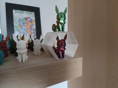 Hexagon Shelf for Low Poly Eevee
