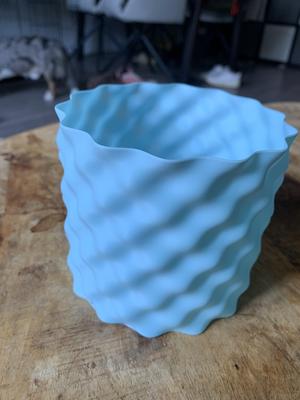 Sine Wave pattern planter