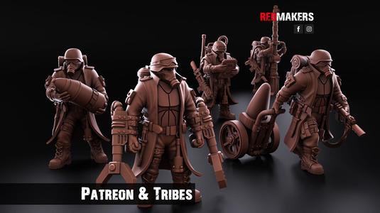 Steel Guard – Artillery crew of the Imperial Force