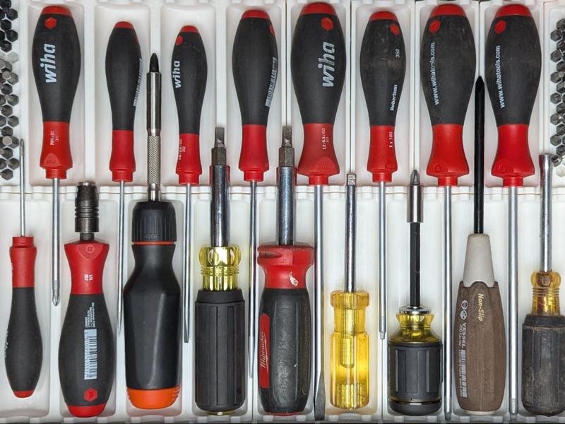 Modular Screwdriver Organizer Gridfinity