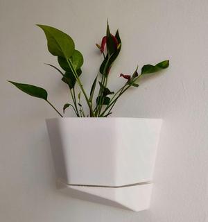 Wall vase easy to print / Vaso de parede facil de imprimir