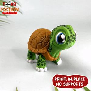 CUTE FLEXI TURTLE ARTICULATED
