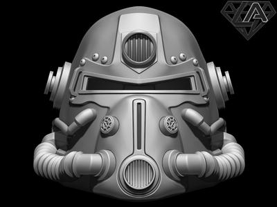 Fallout T-51b custom helmet