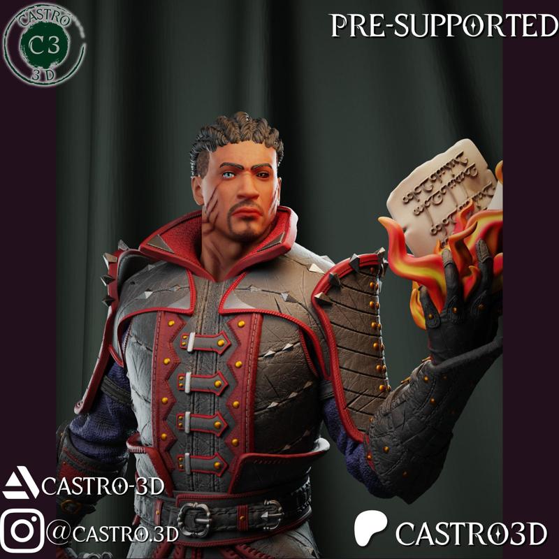 Wyll - The Blade Of Frontier - Baldurs Gate 3 Mini Collection