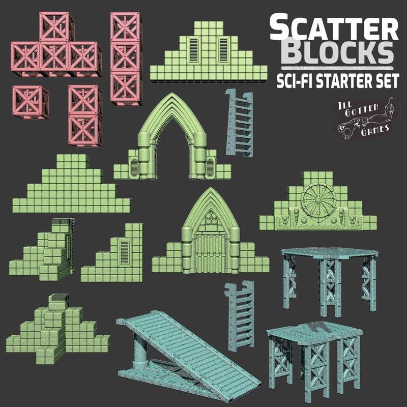 ScatterBlocks: Sci-Fi Starter Set