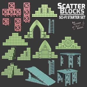 ScatterBlocks: Sci-Fi Starter Set