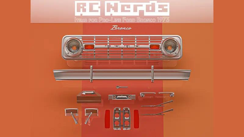 Full Set parts for Pro-line 1973 Bronco