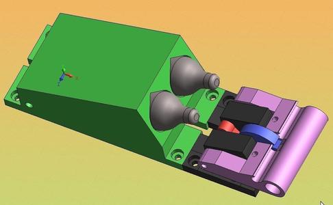 C02 Powered Pinewood Derby Motor.