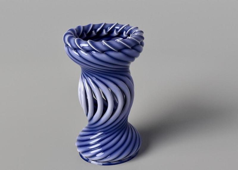 Spiral Curvature Basket