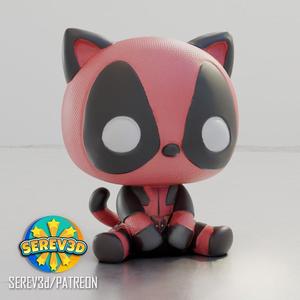 CatPool - Deadpool Cat - SEREV3d