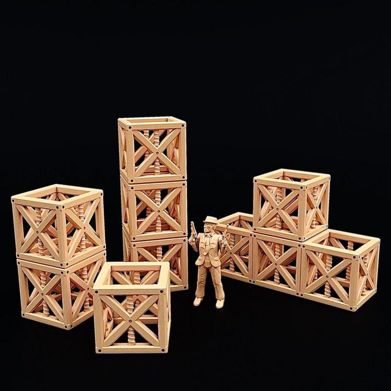 ScatterBlocks: Steel Framework