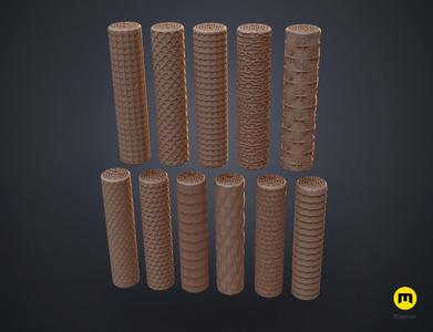 DnD terrain rollers Roofs and Coverings