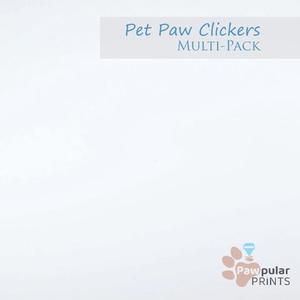 PET PAW CLICKERS, MULTI-PACK – FIDGET KEYCHAIN [PRIVATE USE ONLY]