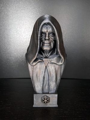 Darth Sidious Bust (Pre-Supported)