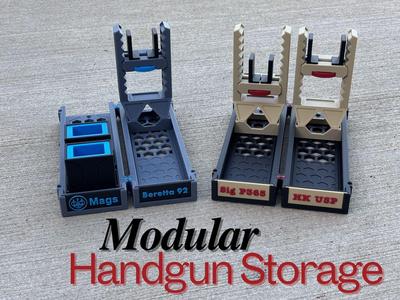 Modular Pistol Rack aka “Mod Rack 2.0”