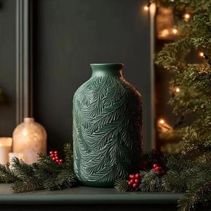 Frosted Pine Vase