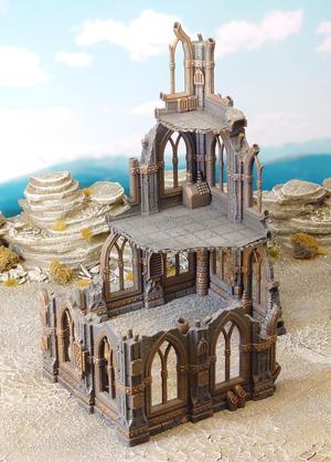 Gothic scifi ruins free sample