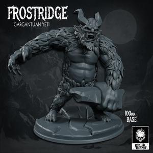 Frostridge Yeti (100mm Base)