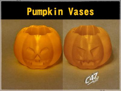 Pumpkin Vases