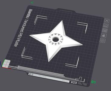 Greninja Shuriken Spinner Mini