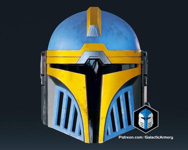 Aran Tal Mandalorian Helmet – 3D Print Files