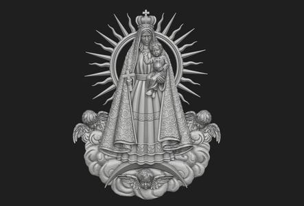 Virgen de la Caridad del Cobre Pendant