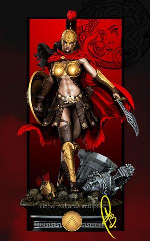 SPARTAN GIRL BY CREATIVE GEEK MB