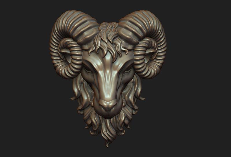 Ram Pendant 2
