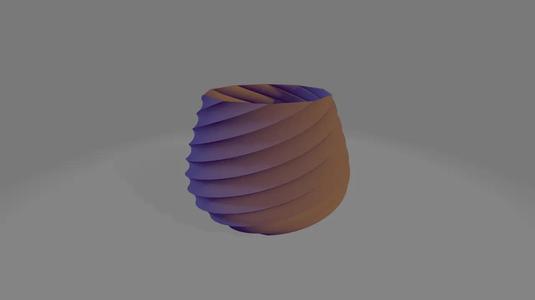Spiral vase