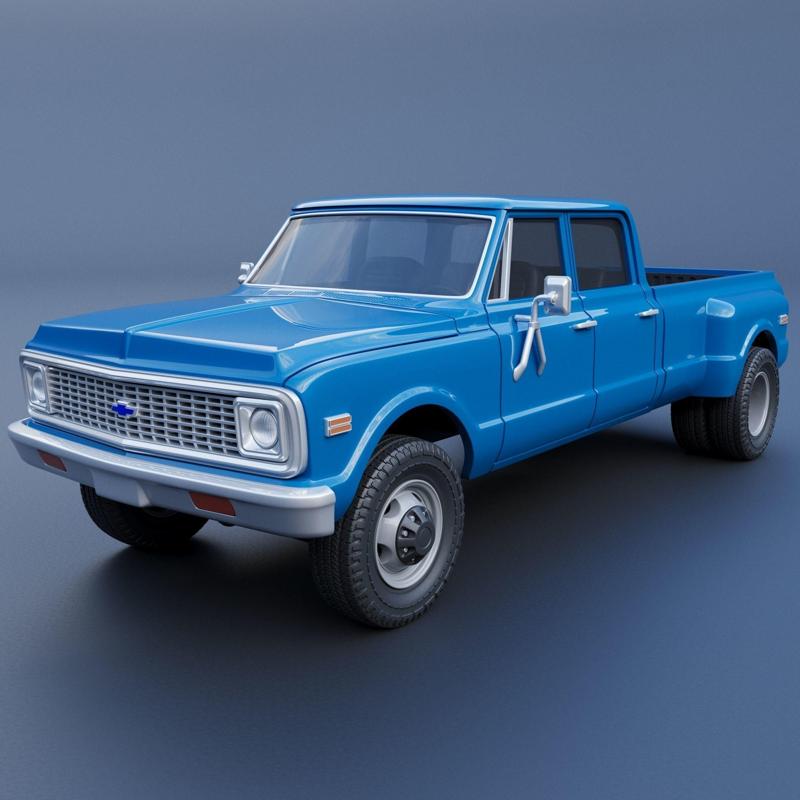 Chevrolet K10 Crew Cab Dually 1972