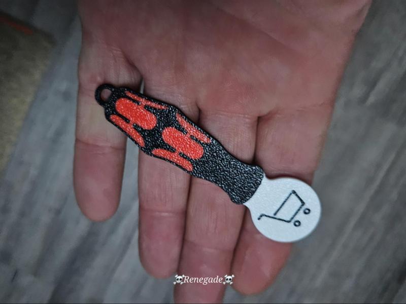 Shopping cart key Wera style