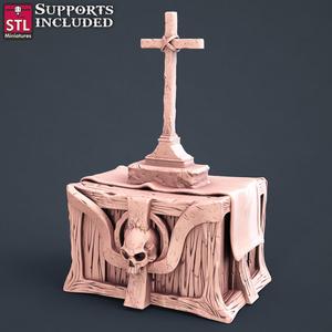 Abbey Monk Altar