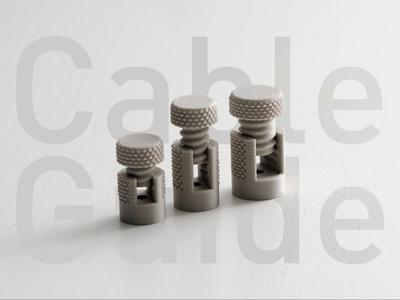 Magnetic cable guide