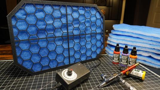 Mini Tabletop Airbrush Spray Booth