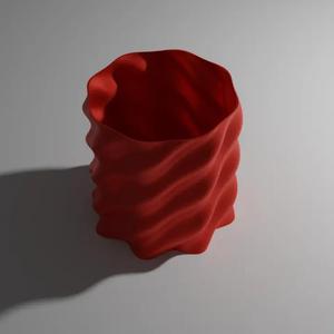 Vase mode pen holder