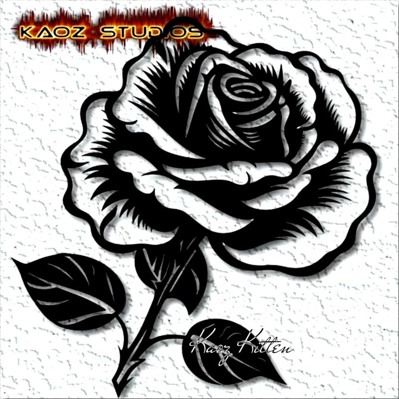 realistic cut rose with leaves wall art garden home decor