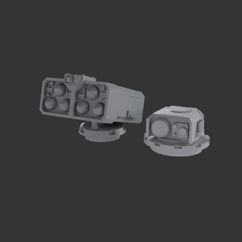 Long range weapon system for Large Battle Tank