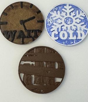 This war of mine Board game, cold, wait and board-up tokens
