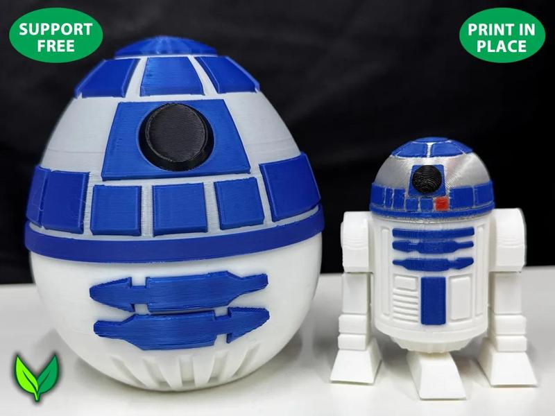 R2DTEG – 3D Printed Star Wars Egg Enclosure (Fun Build!)