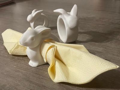Cute Easter Bunny Napkin Holders