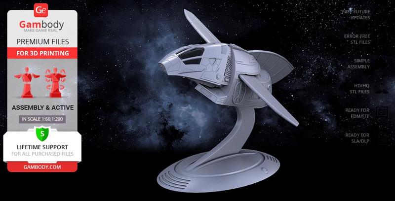 Serenity Shuttle 3D Printing Model | Assembly