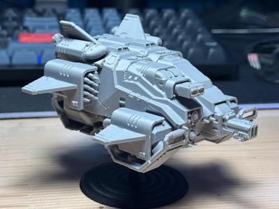 Landspeeder Spaceship Space Aircraft Vehicle 40k