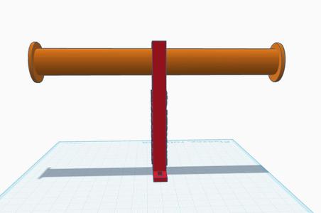 double filament spool holder