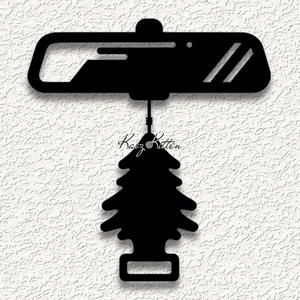 little tree air freshener car  wall art home decoror.stl